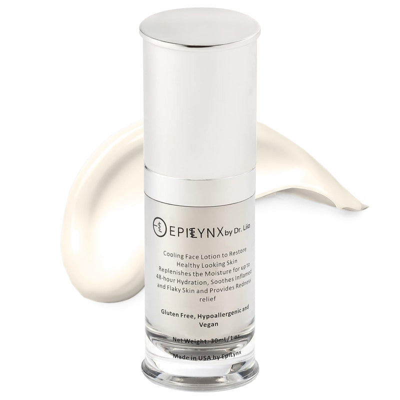 EpiLynx Lightweight Face Moisturizer for Sensitive & Dry Skin – Calming & Hydrating Face Serums