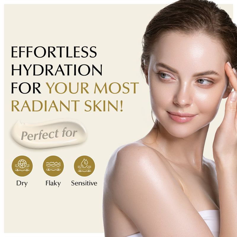 EpiLynx Lightweight Face Moisturizer for Sensitive & Dry Skin – Calming & Hydrating Face Serums