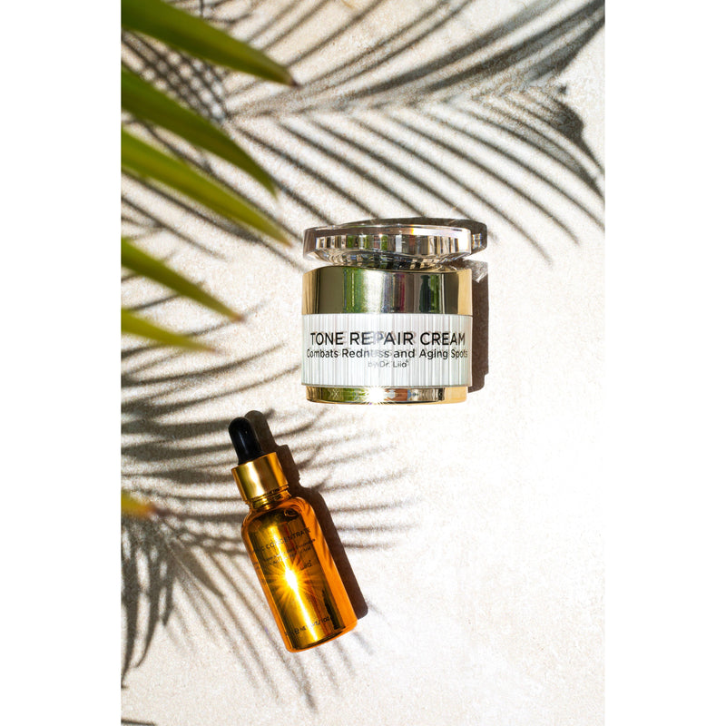 EpiLynx Brightening Vitamin C & Tone Repair Cream Set – Vegan, Gluten-Free Dark Spot & Hyperpigmentation Duo Face Creams