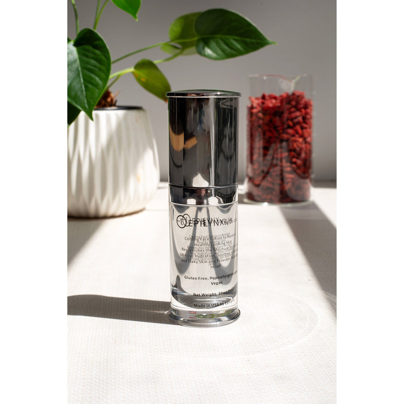 EpiLynx Lightweight Face Moisturizer for Sensitive & Dry Skin – Calming & Hydrating Face Serums