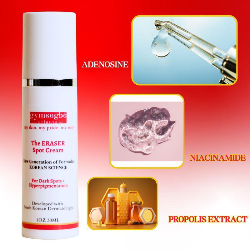 gymsegbë The Eraser Spot Cream | Dark Spot Correcting Moisturizer Dark Spots, Hyperpigmentation White Smoke 1 Bottle,2 Bottles,3 Bottles,4 Bottles