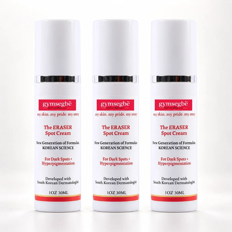gymsegbë The Eraser Spot Cream | Dark Spot Correcting Moisturizer Dark Spots, Hyperpigmentation White Smoke 3 Bottles