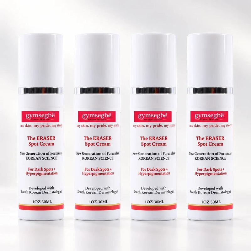 gymsegbë The Eraser Spot Cream | Dark Spot Correcting Moisturizer Dark Spots, Hyperpigmentation White Smoke 4 Bottles