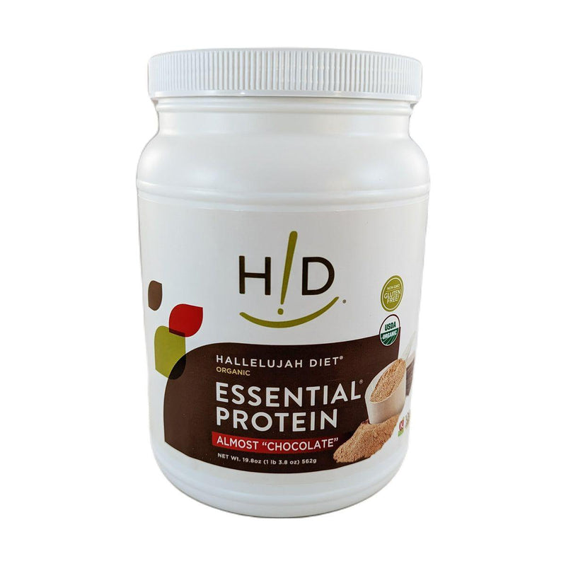 Hallelujah Diet Essential Protein Powder (Almost Chocolate Flavor) Protein Powder