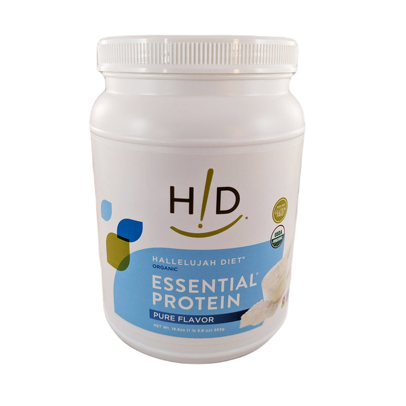 Hallelujah Diet Essential Protein Powder (Pure Flavor) Protein Powder