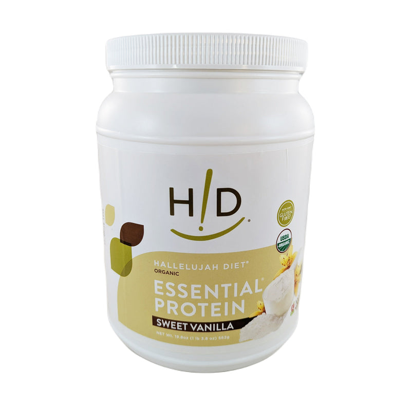 Hallelujah Diet Essential Protein Powder (Sweet Vanilla Flavor) Protein Powder