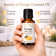 ZAQ Skin & Body Orange Essential Oils