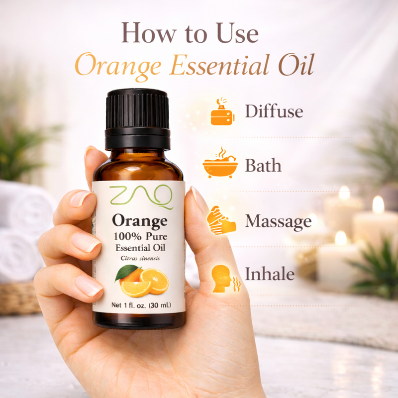 ZAQ Skin & Body Orange Essential Oils