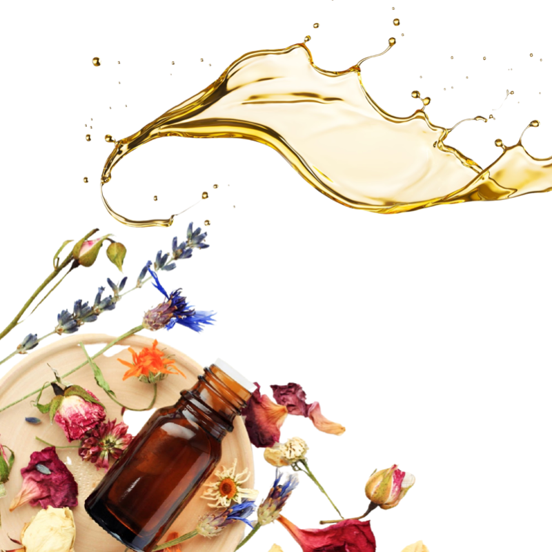 Green + Lovely LAVENDER ROSE + CALENDULA VANILLA After Shower Body Oils - Dry Oil Moisturizer