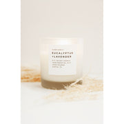Slow North Eucalyptus + Lavender - Signature Candle Frosted Candles