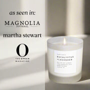 Slow North Eucalyptus + Lavender - Signature Candle Frosted Candles