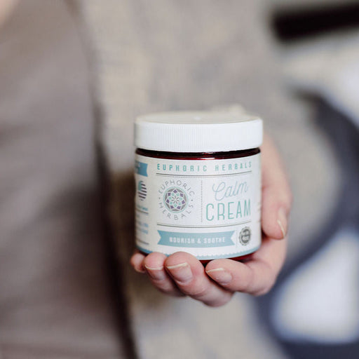 Euphoric Herbals Calm Cream Moisturizer Salve