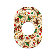 Peelz Santa's Cookies Eversense 365 Smart Transmitter Sticker - Pump Peelz Peelz/Stickers