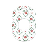 Peelz Poinsettia Parade Eversense 365 Smart Transmitter Sticker - Pump Peelz Peelz/Stickers