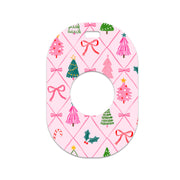 Peelz Coquette Christmas Eversense 365 Smart Transmitter Sticker - Pump Peelz Peelz/Stickers