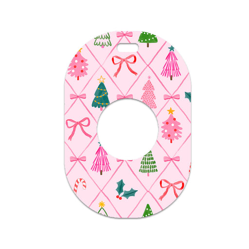 Peelz Coquette Christmas Eversense 365 Smart Transmitter Sticker - Pump Peelz Peelz/Stickers