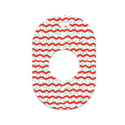 Peelz Christmas Icing Eversense 365 Smart Transmitter Sticker - Pump Peelz Peelz/Stickers