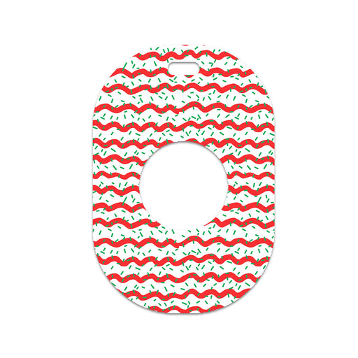 Peelz Christmas Icing Eversense 365 Smart Transmitter Sticker - Pump Peelz Peelz/Stickers