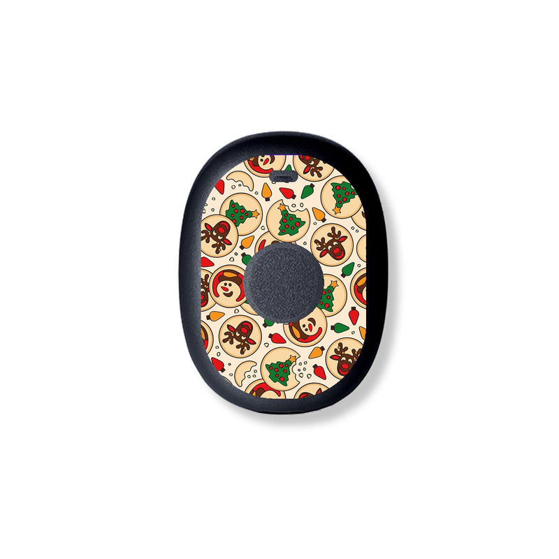 Peelz Santa's Cookies Eversense 365 Smart Transmitter Sticker - Pump Peelz Peelz/Stickers