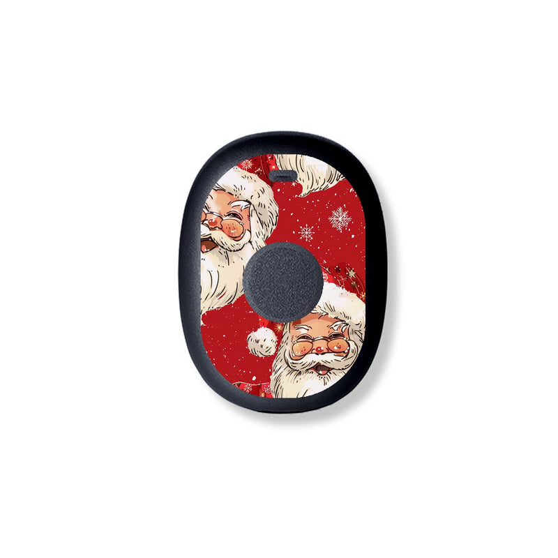 Peelz Jolly Old Saint Nick Eversense 365 Smart Transmitter Sticker - Pump Peelz Peelz/Stickers