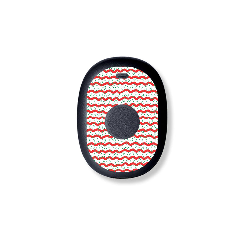 Peelz Christmas Icing Eversense 365 Smart Transmitter Sticker - Pump Peelz Peelz/Stickers