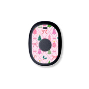 Peelz Coquette Christmas Eversense 365 Smart Transmitter Sticker - Pump Peelz Peelz/Stickers