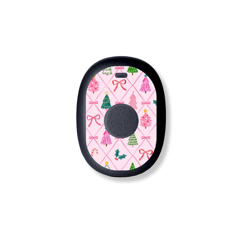 Peelz Coquette Christmas Eversense 365 Smart Transmitter Sticker - Pump Peelz Peelz/Stickers