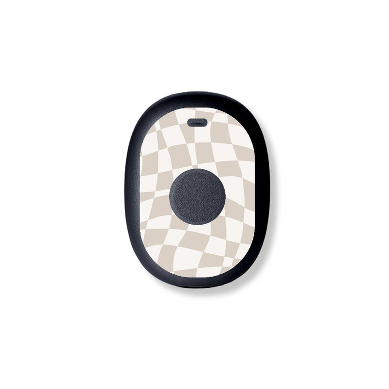 Peelz Creamy Check Eversense 365 Smart Transmitter Sticker - Pump Peelz Peelz/Stickers