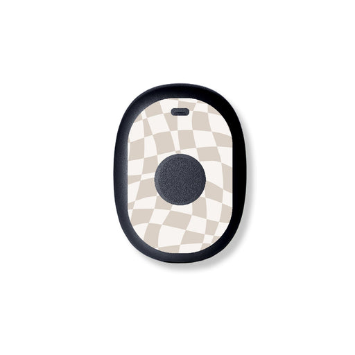 Peelz Creamy Check Eversense 365 Smart Transmitter Sticker - Pump Peelz Peelz/Stickers