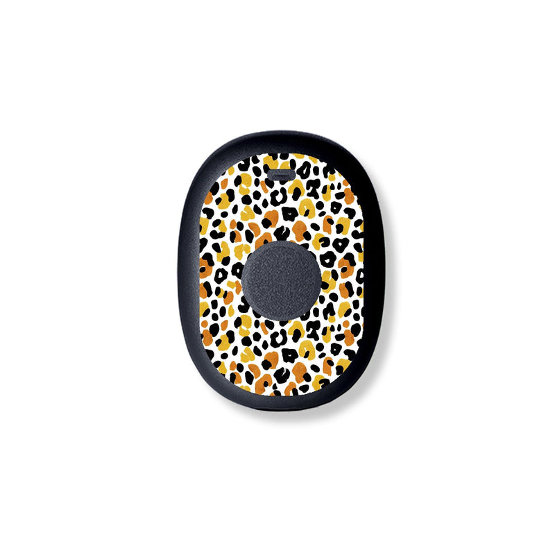 Peelz Golden Leopard Eversense 365 Smart Transmitter Sticker - Pump Peelz Peelz/Stickers