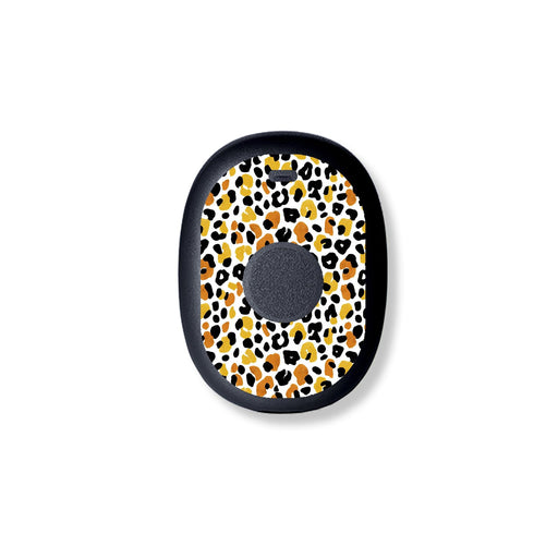 Peelz Golden Leopard Eversense 365 Smart Transmitter Sticker - Pump Peelz Peelz/Stickers