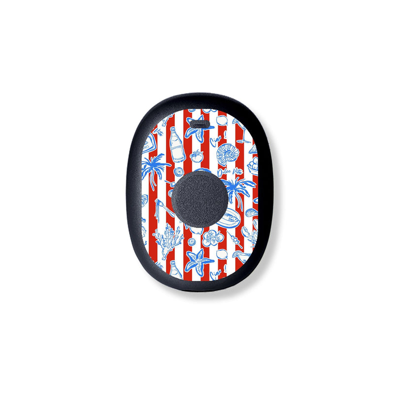 Peelz Spritz Parade Eversense 365 Smart Transmitter Sticker - Pump Peelz Peelz/Stickers