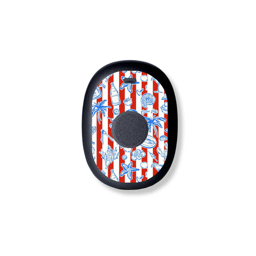 Peelz Spritz Parade Eversense 365 Smart Transmitter Sticker - Pump Peelz Peelz/Stickers