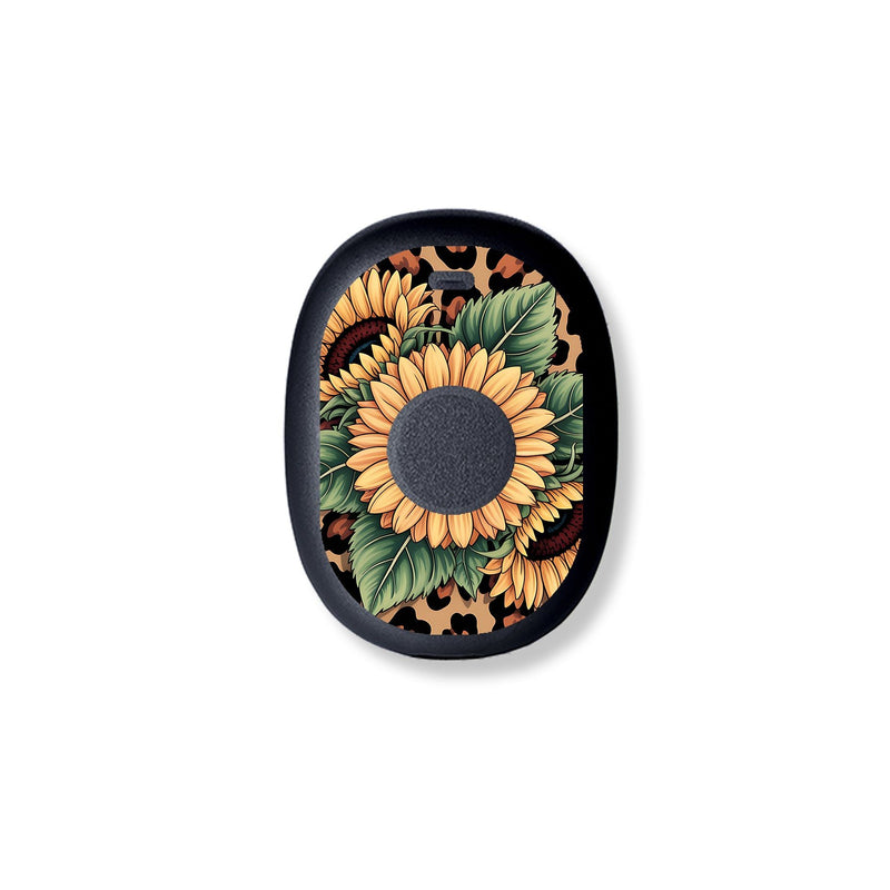 Peelz Wild Sunflower Eversense 365 Smart Transmitter Sticker - Pump Peelz Peelz/Stickers