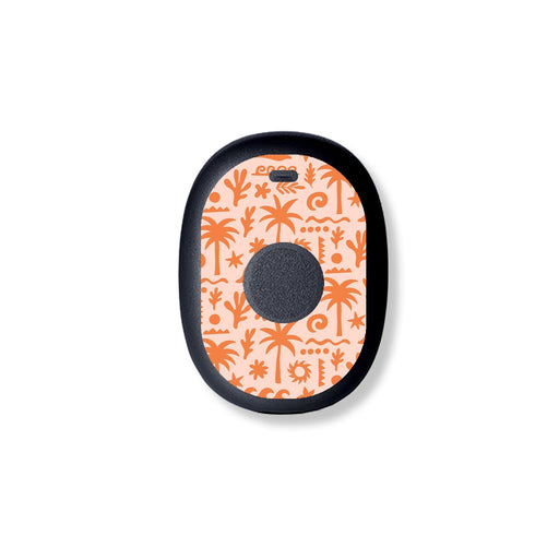 Peelz Terracotta Tides Eversense 365 Smart Transmitter Sticker - Pump Peelz Peelz/Stickers