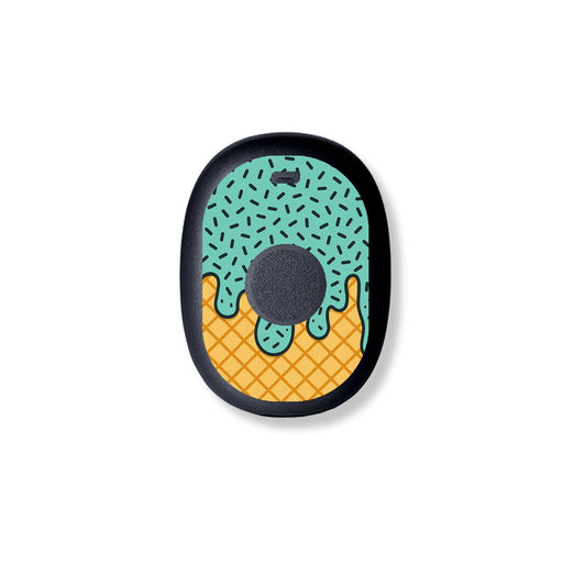 Peelz Ice Cream Social Eversense 365 Smart Transmitter Sticker - Pump Peelz Peelz/Stickers
