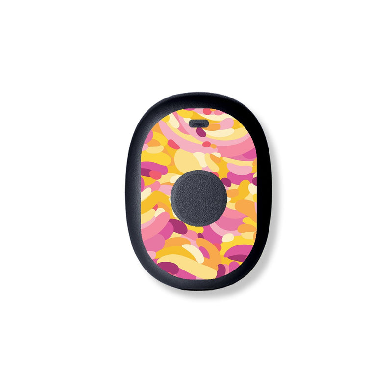Peelz Jelly Swirl Eversense 365 Smart Transmitter Sticker - Pump Peelz Peelz/Stickers