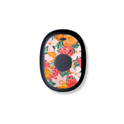 Peelz Blush Blossom Eversense 365 Smart Transmitter Sticker - Pump Peelz Peelz/Stickers