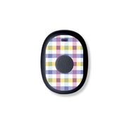 Peelz Spring Plaid Eversense 365 Smart Transmitter Peelz/Stickers
