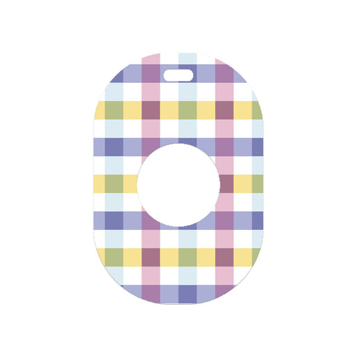 Peelz Spring Plaid Eversense 365 Smart Transmitter Peelz/Stickers