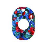 Peelz Crimson Blooms Eversense 365 Smart Transmitter Peelz/Stickers