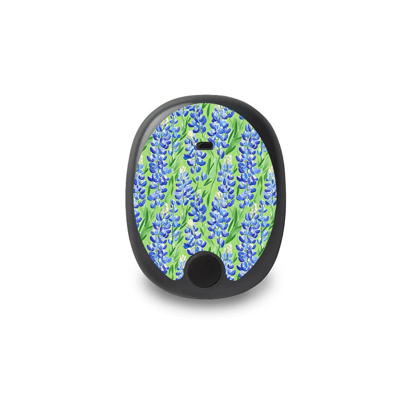 Peelz Blue Blooms Eversense Smart Transmitter Peelz/Stickers