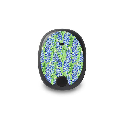 Peelz Blue Blooms Eversense Smart Transmitter Peelz/Stickers