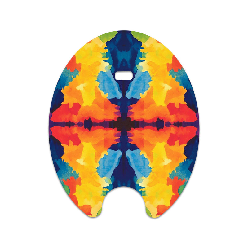 Peelz Bright Tie Dye Eversense Smart Transmitter Peelz/Stickers