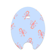 Peelz Candy Cane Lane Eversense Smart Transmitter Sticker - Pump Peelz Peelz/Stickers