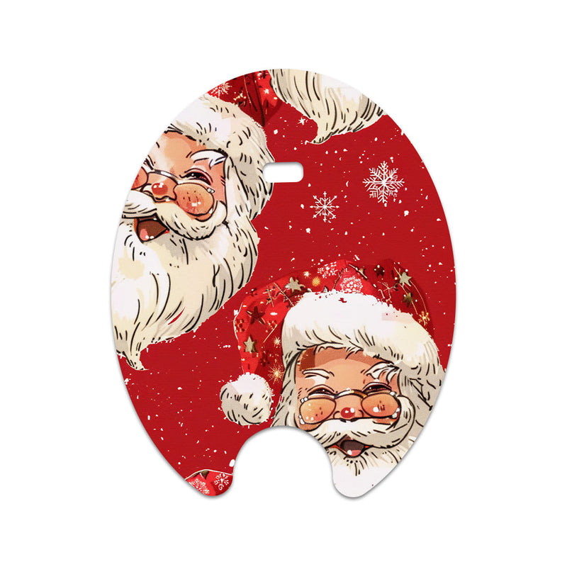 Peelz Jolly Old Saint Nick Eversense Smart Transmitter Sticker - Pump Peelz Peelz/Stickers