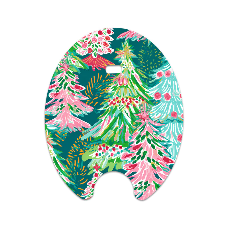 Peelz Festive Forest Eversense Smart Transmitter Sticker - Pump Peelz Peelz/Stickers