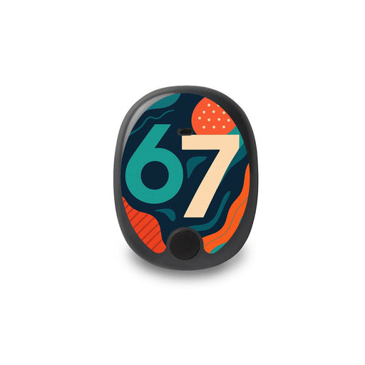 Peelz 6/7 Eversense Smart Transmitter Sticker - Pump Peelz Peelz/Stickers