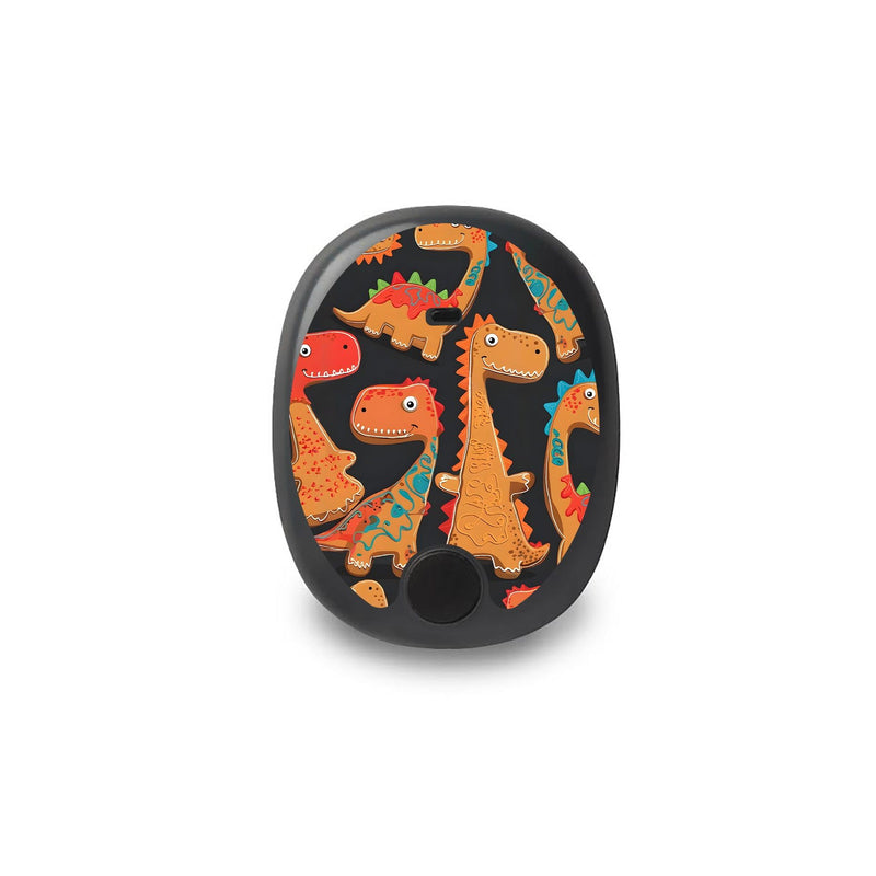 Peelz Jurassic Gingerbread Eversense Smart Transmitter Sticker - Pump Peelz Peelz/Stickers