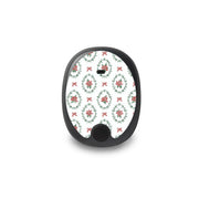 Peelz Poinsettia Parade Eversense Smart Transmitter Sticker - Pump Peelz Peelz/Stickers